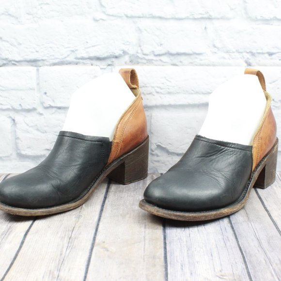 GeeWawa Slip On Western Heeled Clogs Mules Size 8 - Picture 3 of 10